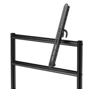 BRATECK βάση τηλεόρασης δαπέδου TTF13E-46FW, 37-86", έως 80kg, με ράφι & ροδάκια 7