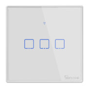 SONOFF smart διακόπτης ΤΧ-T2EU3C, αφής, Wi-Fi, τριπλός, λευκός 2