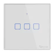 SONOFF smart διακόπτης ΤΧ-T2EU3C, αφής, Wi-Fi, τριπλός, λευκός 2