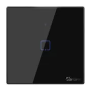 SONOFF smart διακόπτης ΤΧ-T3EU1C, αφής, Wi-Fi, μονός, μαύρος 2