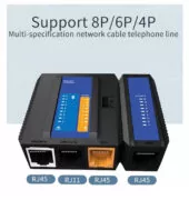 ORICO tester καλωδίων TXJ004, δικτύου 4P/8P & τηλεφώνου 2P/4P/6P 2