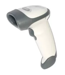 U-LS2208-WH Ανακατασκευασμένο Ενσύρματο Barcode Scanner 1D Λευκό