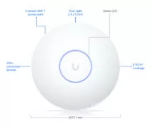 UBIQUITI Access Point UniFi U7 Long-Range, WiFi 7, Dual band, PoE 4