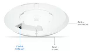 UBIQUITI Access Point UniFi U7 Long-Range, WiFi 7, Dual band, PoE 5