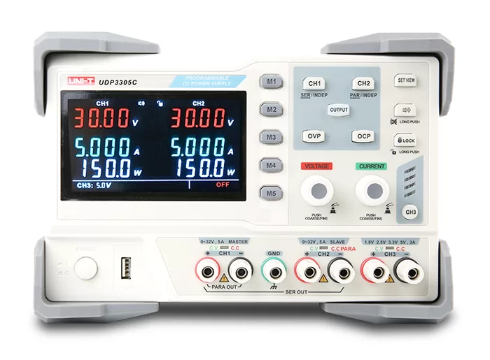 UNI-T DC τροφοδοτικό πάγκου UDP3305C, 3 κανάλια, 30V/5A, 315W 5 UNI-T DC τροφοδοτικό πάγκου UDP3305C, 3 κανάλια, 30V/5A, 315W - Image 3