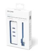 TP-LINK USB Hub UE330 με θύρα δικτύου, 3 θυρών, USB σύνδεση, λευκό 5 TP-LINK USB Hub UE330 με θύρα δικτύου, 3 θυρών, USB σύνδεση, λευκό 2