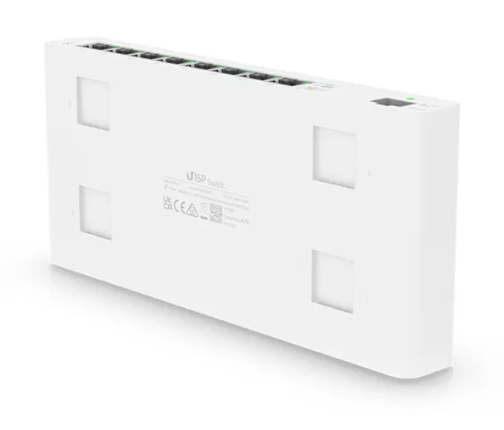 UBIQUITI Switch UISP, 8-Port Gigabit, 10/100/1000 Mbps, PoE 5 UBIQUITI Switch UISP, 8-Port Gigabit, 10/100/1000 Mbps, PoE - Image 3