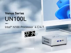 MINISFORUM mini PC UN100L, Intel CPU N100, 16/512GB SSD, Windows 11 Pro 2