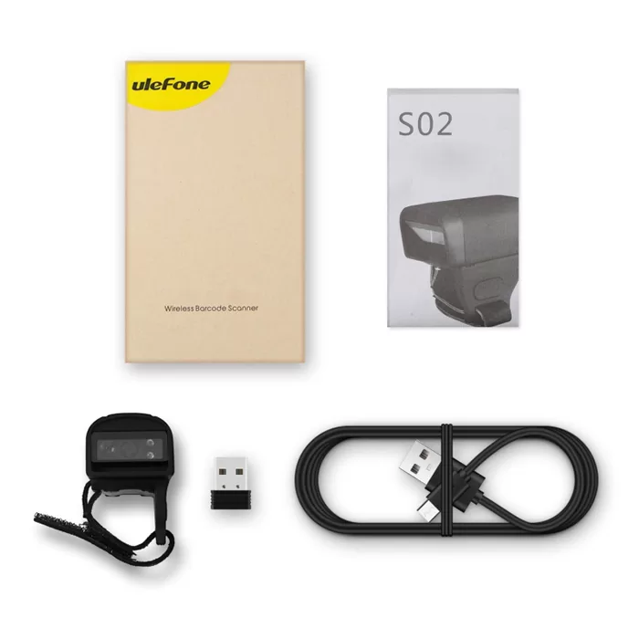 ULEFONE barcode scanner uScan RS1, ασύρματο 2.4G/Bluetooth, 1D/2D, μαύρο 7 ULEFONE barcode scanner uScan RS1, ασύρματο 2.4G/Bluetooth, 1D/2D, μαύρο - Image 5