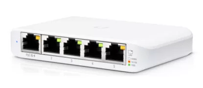 UBIQUITI UniFi Switch USW-Flex-Mini, 5-Port Gigabit, 10/100/1000 Mbps 2 UBIQUITI UniFi Switch USW-Flex-Mini, 5-Port Gigabit, 10/100/1000 Mbps 1