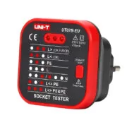 UNI-T tester πρίζας UT07B-EU, 230V, 50Hz 1 UNI-T tester πρίζας UT07B-EU, 230V, 50Hz