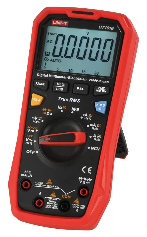 UNI-T ψηφιακό πολύμετρο UT161E, 1000V AC/DC, NCV, True RMS 4 UNI-T ψηφιακό πολύμετρο UT161E, 1000V AC/DC, NCV, True RMS - Image 2