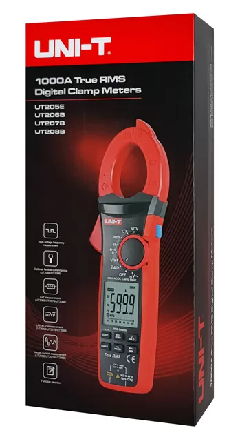 UNI-T πολύμετρο & αμπεροτσιμπίδα UT208B, 1000A AC/DC, NCV, True RMS 5 UNI-T πολύμετρο & αμπεροτσιμπίδα UT208B, 1000A AC/DC, NCV, True RMS - Image 3