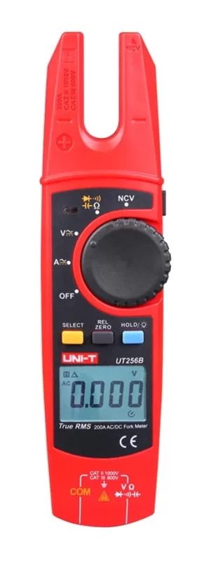 UNI-T ψηφιακή αμπεροτσιμπίδα UT256B, 200A AC/DC, NCV, True RMS 3 UNI-T ψηφιακή αμπεροτσιμπίδα UT256B, 200A AC/DC, NCV, True RMS