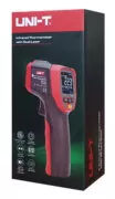 UNI-T θερμόμετρο υπερύθρων UT301DPLUS, με διπλό laser, -32 έως +600 °C 4