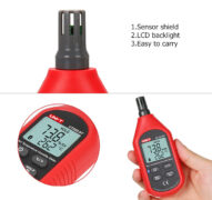 UNI-T ψηφιακό θερμόμετρο & υγρασιόμετρο UT333BT, Bluetooth 2