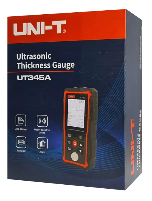 UNI-T ψηφιακός μετρητής πάχους υπερήχων UT345A, 2000mAh, mm/in 6 UNI-T ψηφιακός μετρητής πάχους υπερήχων UT345A, 2000mAh, mm/in - Image 4