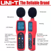 UNI-T ψηφιακό ντεσιμπελόμετρο UT352, 30-130dB 4