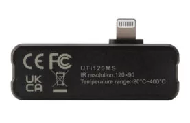 UNI-T συσκευή θερμικής απεικόνισης UTi120MS για iPhone, έως 400 °C 3