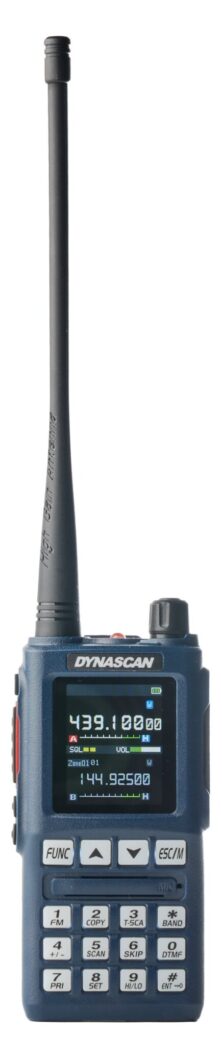 Dynascan UV-101 – Επαγγελματικός Ασύρματος Πομποδέκτης Dual Band VHF/UHF, 5W, 640 Κανάλια