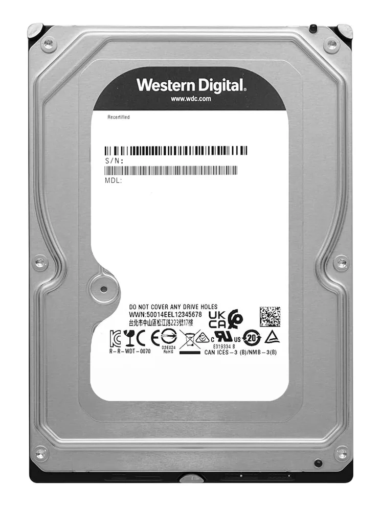 WD σκληρός δίσκος Black 3.5", 1TB, 64MB, 7200RPM, 6Gb/s, Factory Recertified 3 WD σκληρός δίσκος Black 3.5", 1TB, 64MB, 7200RPM, 6Gb/s, Factory Recertified