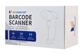 GTCODESTAR barcode scanner X-760H, 1D & 2D, ενσύρματο, μαύρο 9