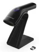 GTCODESTAR barcode scanner X-9200L με βάση, 1D & 2D, ενσύρματο & ασύρματο, Bluetooth, 800mAh, μαύρο 1