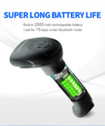 GTCODESTAR barcode scanner X-9701B, 1D & 2D, ενσύρματο & ασύρματο, Bluetooth, 2000mAh, μαύρο 8