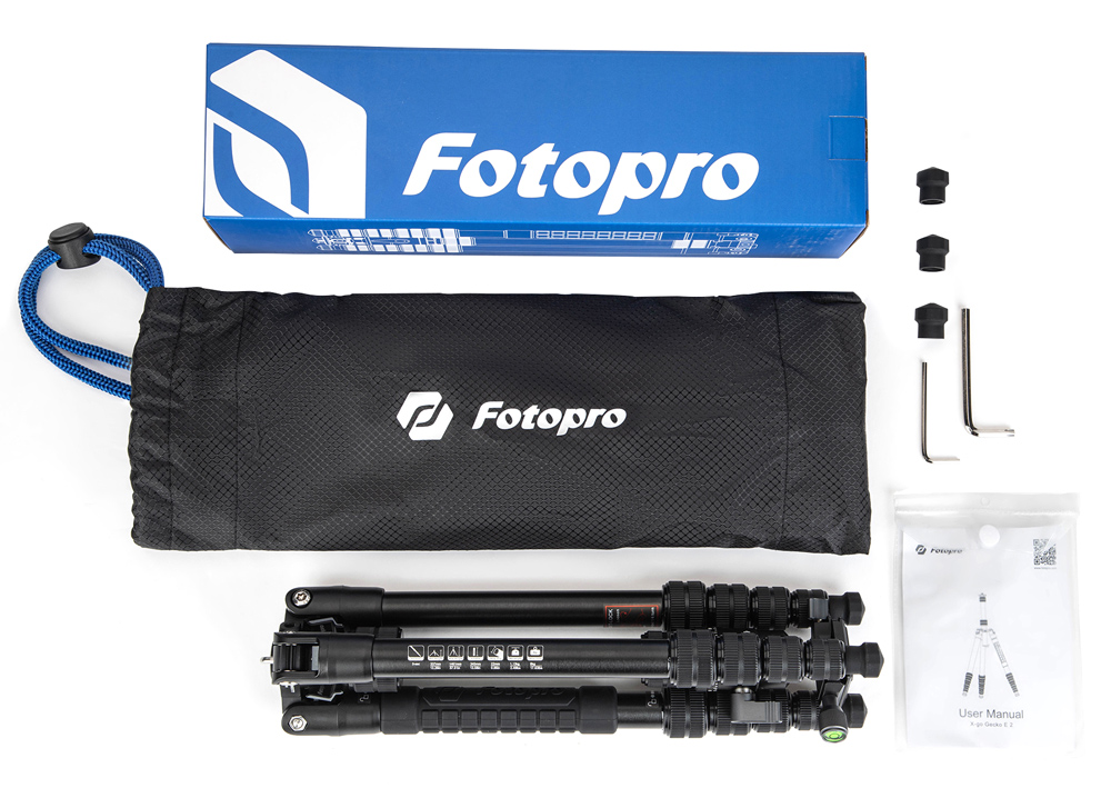 FOTOPRO τρίποδο φωτογράφισης X-go Gecko E2, πτυσσόμενο έως 146.1cm, έως 8kg, μαύρο 8 FOTOPRO τρίποδο φωτογράφισης X-go Gecko E2, πτυσσόμενο έως 146.1cm, έως 8kg, μαύρο - Image 6