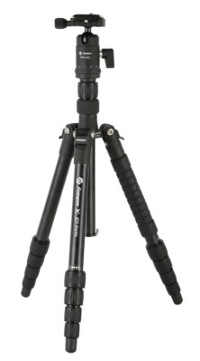 FOTOPRO τρίποδο φωτογράφισης X-go Gecko E2, πτυσσόμενο έως 146.1cm, έως 8kg, μαύρο