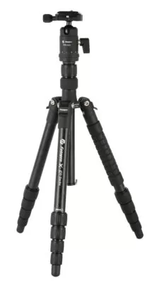 FOTOPRO τρίποδο φωτογράφισης X-go Gecko E2, πτυσσόμενο έως 146.1cm, έως 8kg, μαύρο