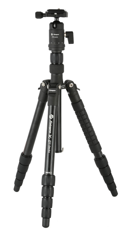 FOTOPRO τρίποδο φωτογράφισης X-go Gecko E2, πτυσσόμενο έως 146.1cm, έως 8kg, μαύρο 3 FOTOPRO τρίποδο φωτογράφισης X-go Gecko E2, πτυσσόμενο έως 146.1cm, έως 8kg, μαύρο