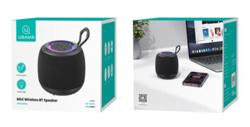 USAMS φορητό ηχείο US-YX014, 10W, Bluetooth, 1200mAh, μαύρο 6