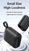 USAMS φορητό ηχείο YX015, 5W, Bluetooth, 1200mAh, μαύρο 2