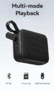USAMS φορητό ηχείο YX015, 5W, Bluetooth, 1200mAh, μαύρο 16 USAMS φορητό ηχείο YX015, 5W, Bluetooth, 1200mAh, μαύρο 6