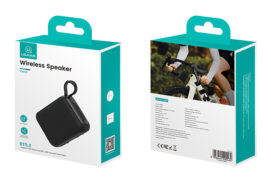 USAMS φορητό ηχείο YX015, 5W, Bluetooth, 1200mAh, μαύρο 19 USAMS φορητό ηχείο YX015, 5W, Bluetooth, 1200mAh, μαύρο 9