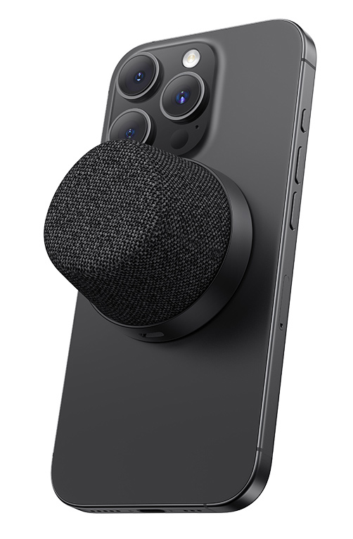USAMS μίνι φορητό ηχείο YX016, μαγνητικό, 3W, Bluetooth, 700mAh, μαύρο 9 USAMS μίνι φορητό ηχείο YX016, μαγνητικό, 3W, Bluetooth, 700mAh, μαύρο - Image 7