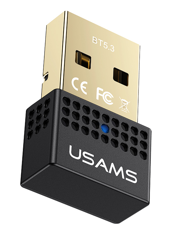 USAMS USB αντάπτορας Bluetooth 5.3 US-ZB285, μαύρος 3 USAMS USB αντάπτορας Bluetooth 5.3 US-ZB285, μαύρος