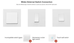 SONOFF smart διακόπτης ZBMINI, ZigBee 3.0, λευκός 11 SONOFF smart διακόπτης ZBMINI, ZigBee 3.0, λευκός 3