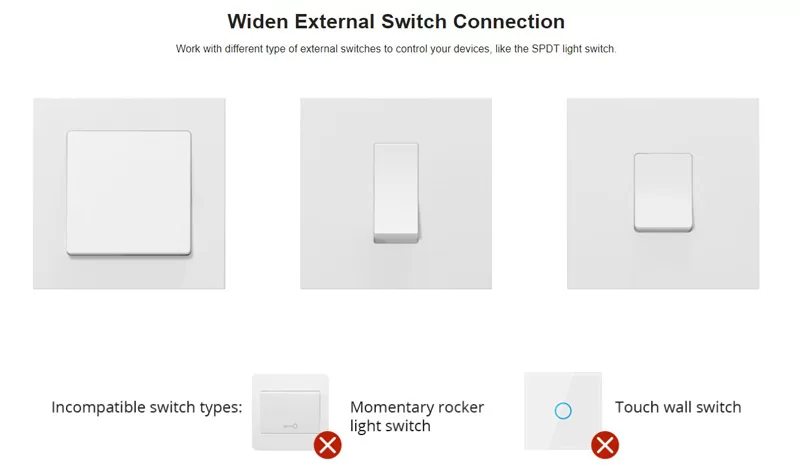 SONOFF smart διακόπτης ZBMINI, ZigBee 3.0, λευκός 5 SONOFF smart διακόπτης ZBMINI, ZigBee 3.0, λευκός - Image 3