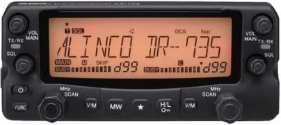 Alinco DR-735E – Mobile Πομποδέκτης VHF/UHF 50W με Full-Duplex & 1000 Μνήμες 2
