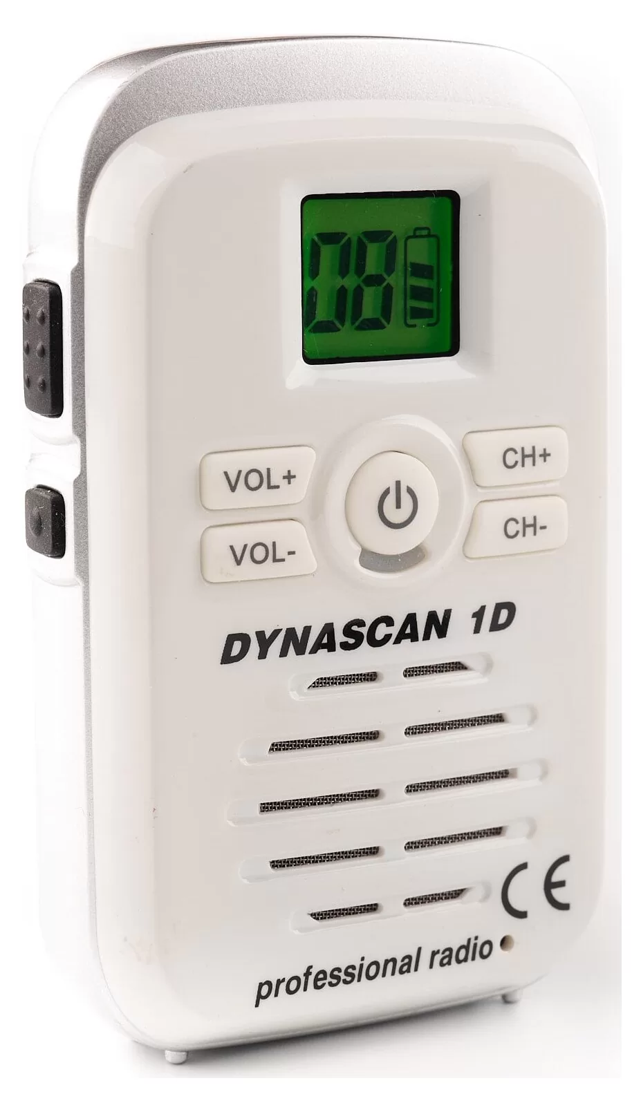 Dynascan 1D White Επαγγελματικός Πομποδέκτης PMR-446 (Λευκό) 4 Dynascan 1D White επαγγελματικός πομποδέκτης PMR-446