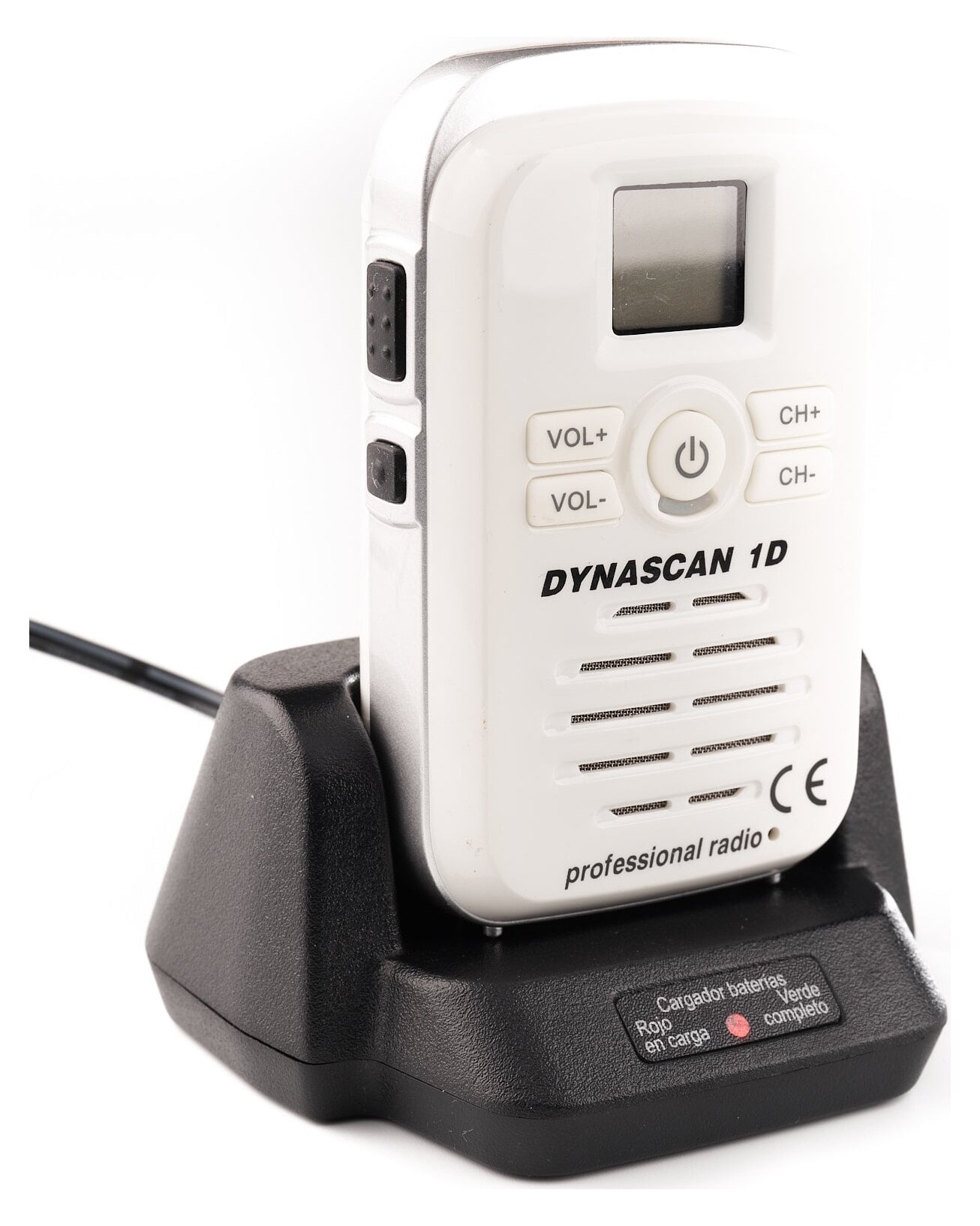 Dynascan 1D White Επαγγελματικός Πομποδέκτης PMR-446 (Λευκό) 12 Dynascan 1D White επαγγελματικός πομποδέκτης PMR-446