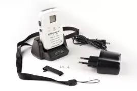 Dynascan 1D White Επαγγελματικός Πομποδέκτης PMR-446 (Λευκό) 25 Dynascan 1D White επαγγελματικός πομποδέκτης PMR-446