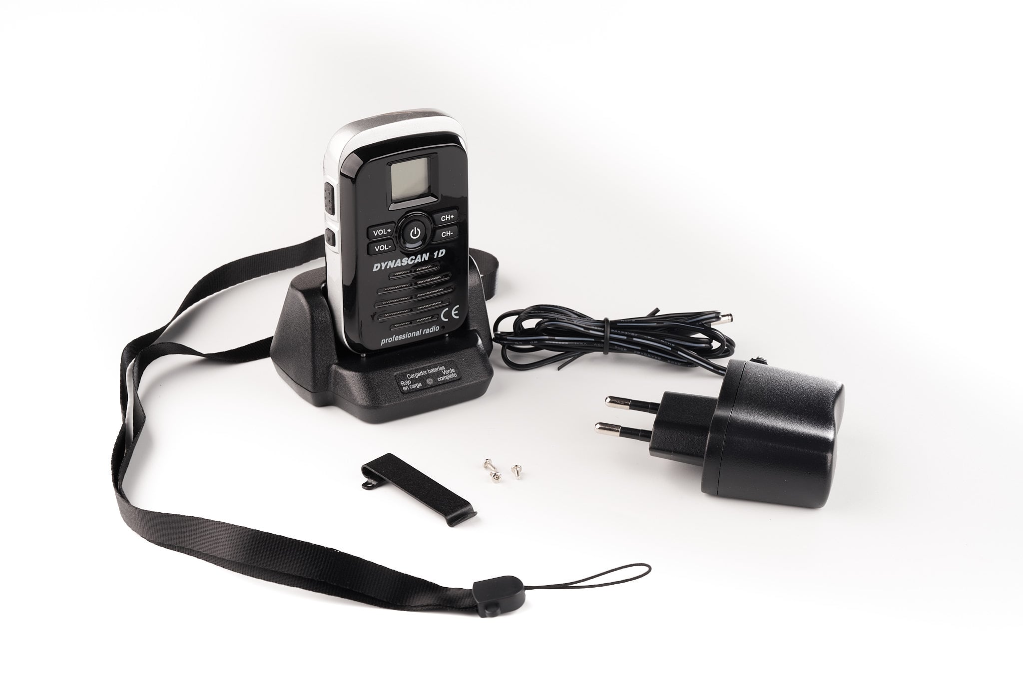 Dynascan 1D Black Επαγγελματικός Πομποδέκτης PMR-446 (Μαύρο) 13 Dynascan 1D Black επαγγελματικός πομποδέκτης PMR-446