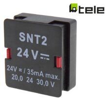 ΜΟΝΑΔΑ ΤΡΟΦΟΔΟΣΙΑΣ 24VDC ΓΙΑ RELAY ΕΠΙΤΗΡΗΣΗΣ SNT2-24 TELE HAASE