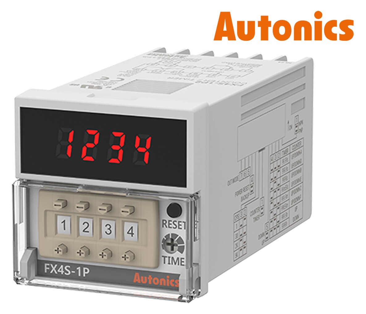 ΜΕΤΡΗΤΗΣ ΤΑΧΥΤΗΤΑΣ 48X48 24-48VDC/24VAC RELAY/NPN FX4S-1P2 AUTONICS 3 ΜΕΤΡΗΤΗΣ ΤΑΧΥΤΗΤΑΣ 48X48 24-48VDC/24VAC RELAY/NPN FX4S-1P2 AUTONICS