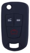 Θήκη κλειδιού για αυτοκίνητα Opel 1005-02, εύκαμπτη, μαύρη