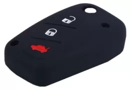 Θήκη κλειδιού για αυτοκίνητα Fiat 1006-01, εύκαμπτη, μαύρη 2 Θήκη κλειδιού για αυτοκίνητα Fiat 1006-01, εύκαμπτη, μαύρη 1