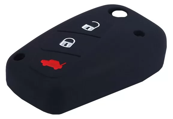 Θήκη κλειδιού για αυτοκίνητα Fiat 1006-01, εύκαμπτη, μαύρη 3 Θήκη κλειδιού για αυτοκίνητα Fiat 1006-01, εύκαμπτη, μαύρη